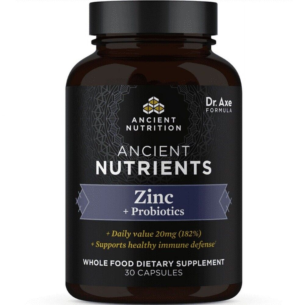 Zinc + Probiotics Ancient Nutrition