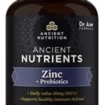 Probiotics and Zinc Supplement by Ancient Nutrition