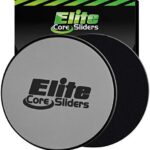 Elite Sportz Core Sliders for Working Out – Pack of 2 Compact