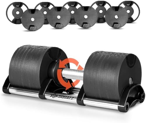 SQUATZ 70lb Adjustable Dumbbell Weight