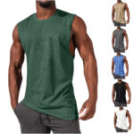 Men’s T Shirt Muscle Sports Leisure