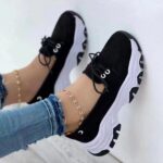 Casual Pumps Platform Lace-up Sports